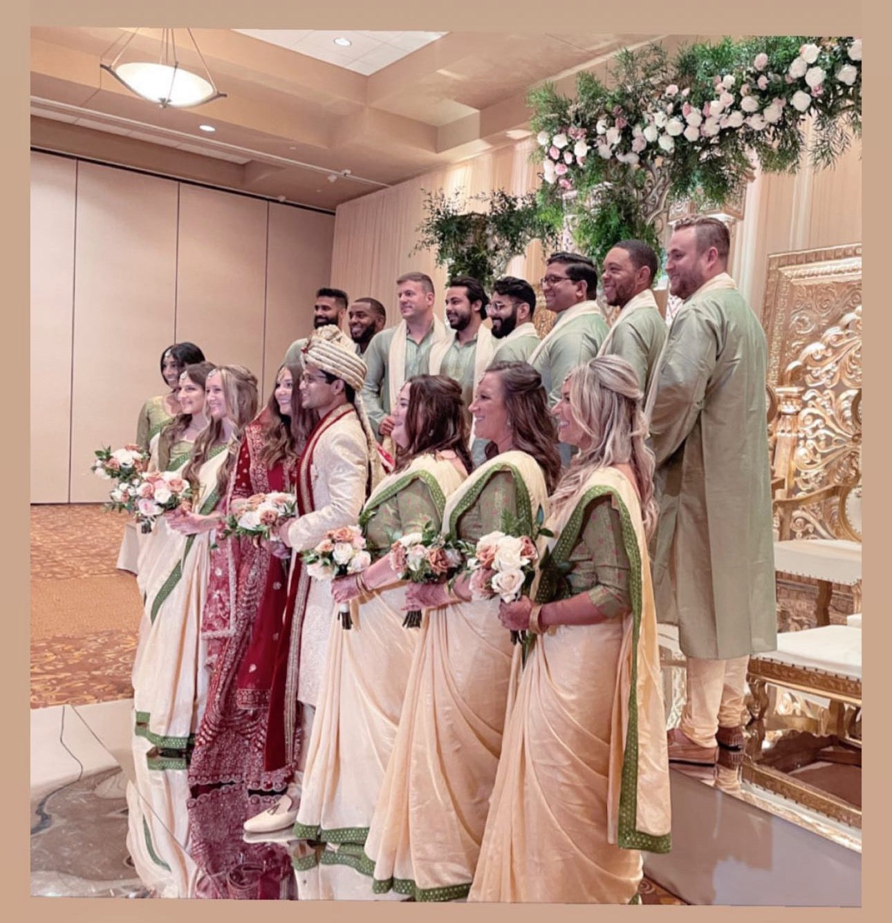 Tailored to Perfection: ZARI’s Custom Couture for Bridesmaids & Groomsmen
