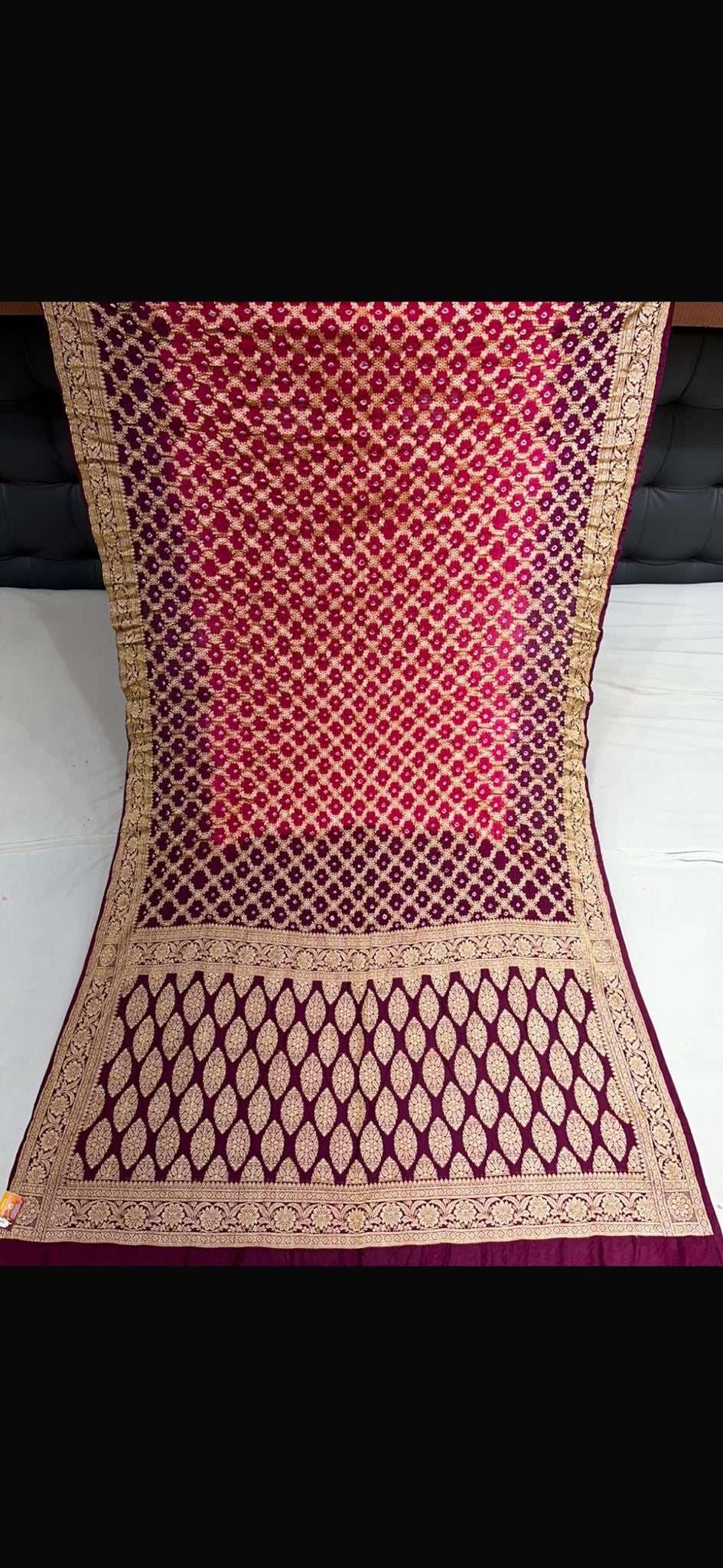 Double Shade Uppada Silk Saree