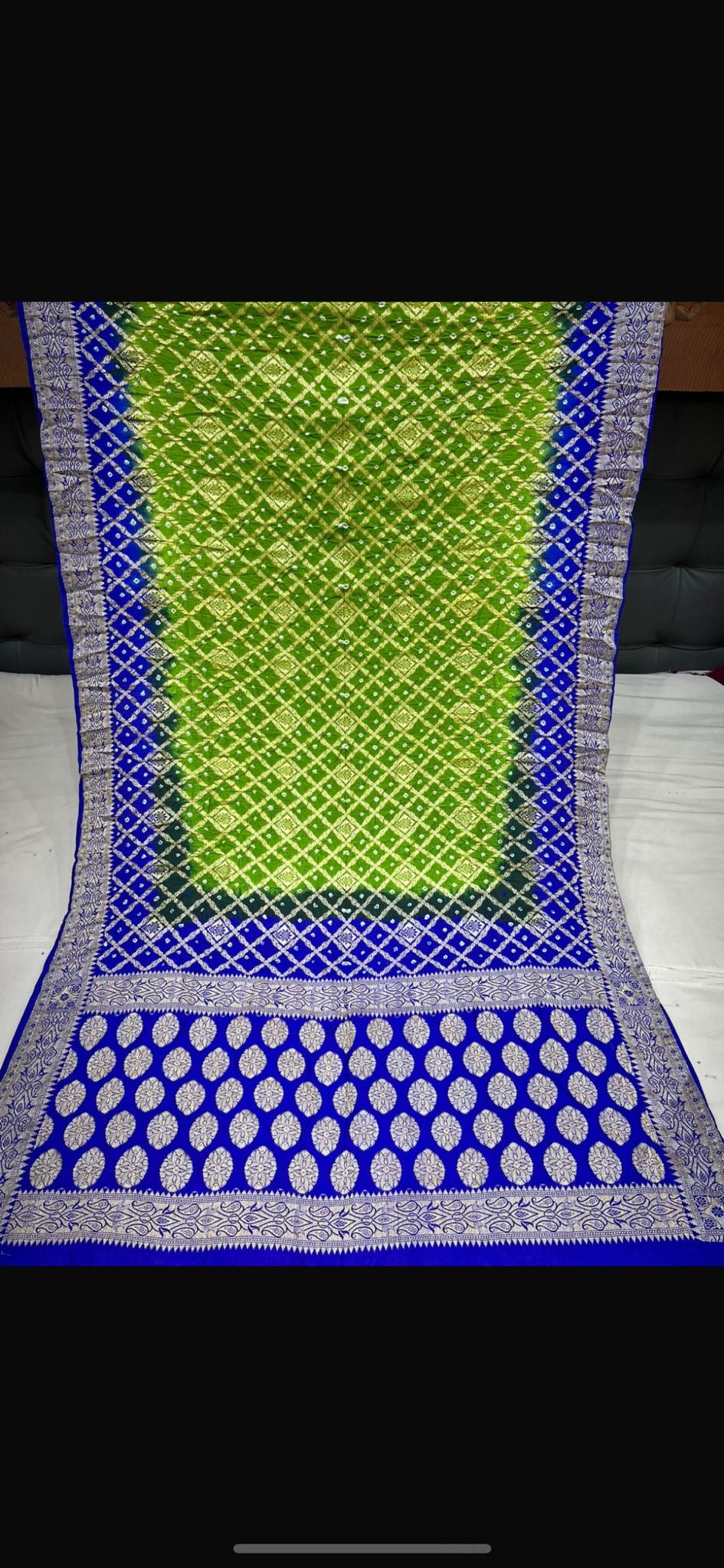 Double Shade Uppada Silk Saree